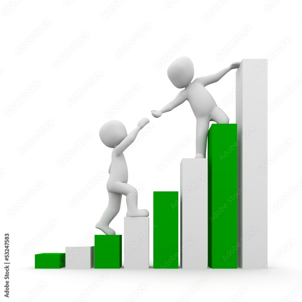 green white graph green white graph