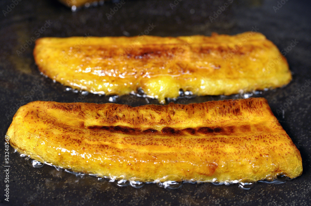 Fried bananas Fried bananas