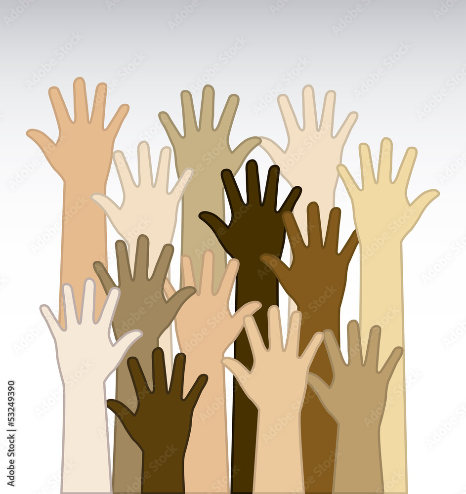 Obraz premium hands design