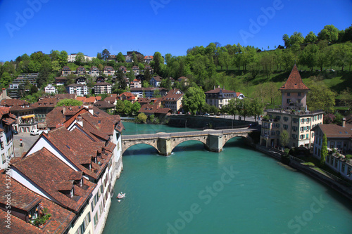 Bern and Aare river, Switzerland