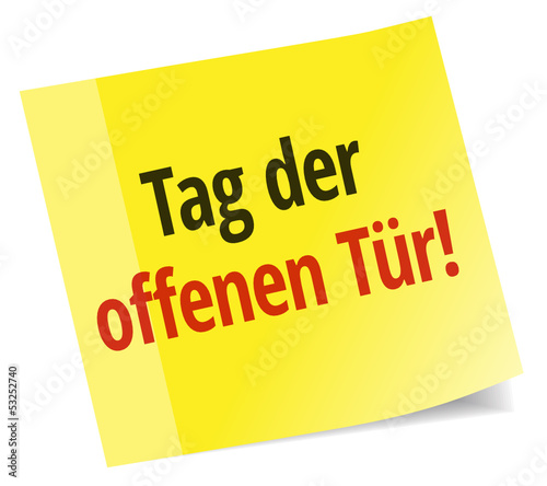 Tag der offenen Tür!