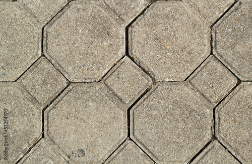 Hexagon brick