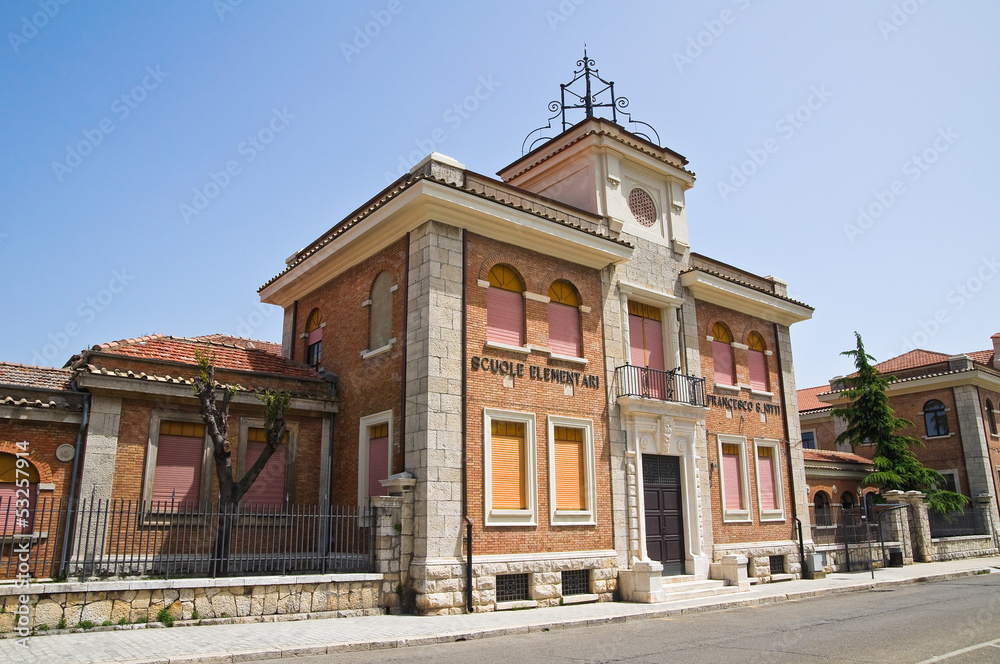 Historical palace. Melfi. Basilicata. Italy.