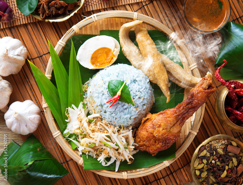 Nasi kerabu photo