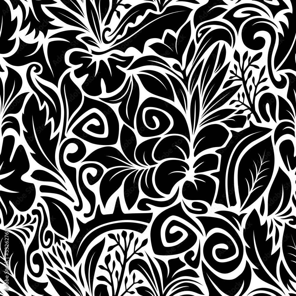 Black and White Contours Black and White Contours