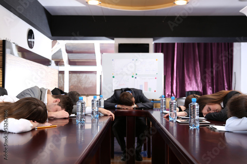 After hard work in business...