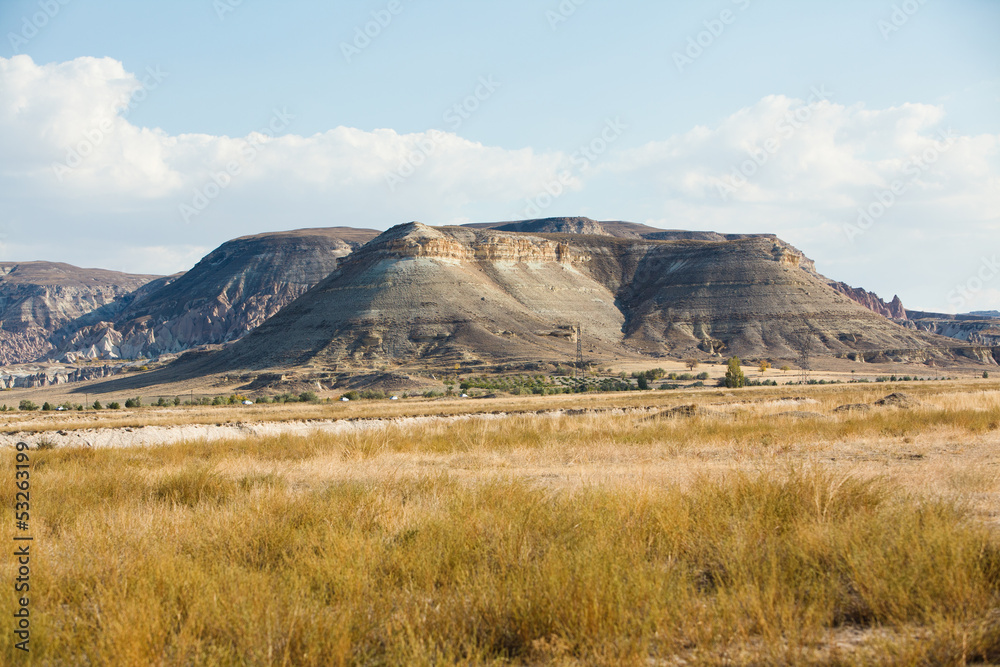 Mountains in Cappadocia