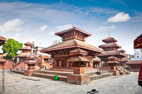 Durbar square in Kathmandu valley, Nepal. © Aleksandar Todorovic