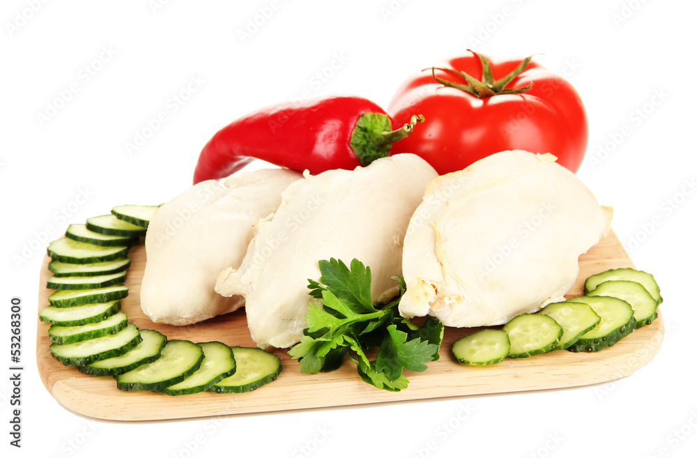 Boiled chicken breast Boiled chicken breast
