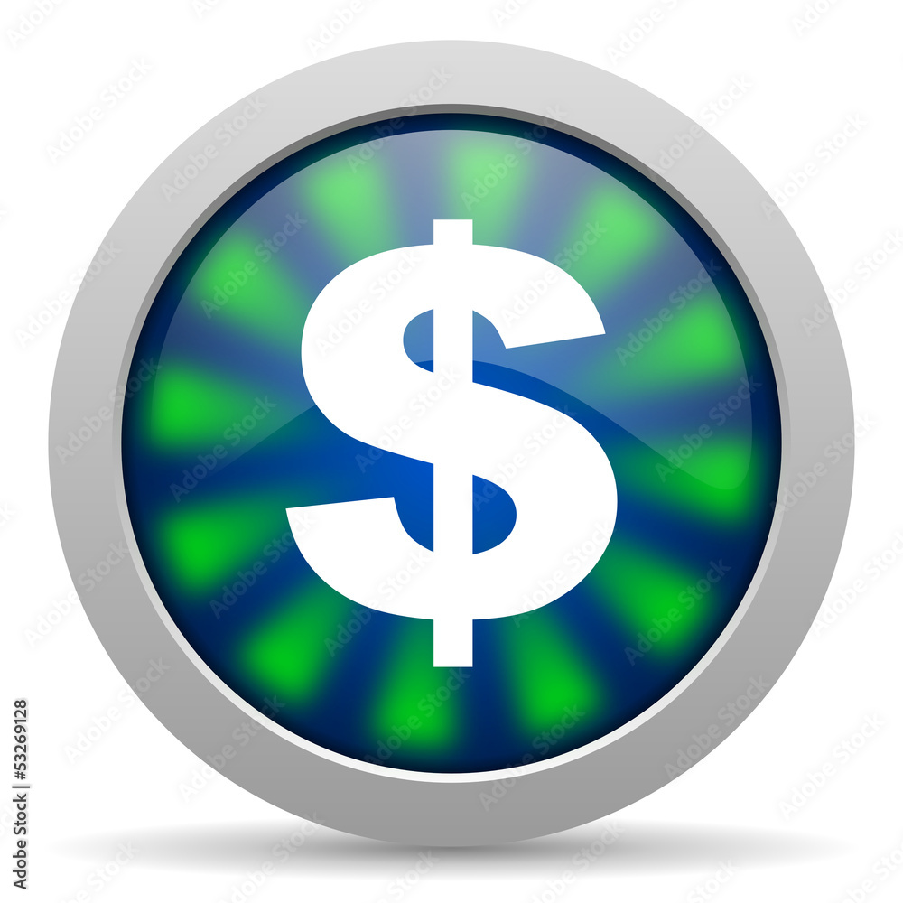 Obraz premium us dollar icon