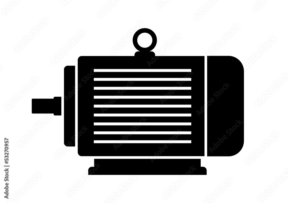 Electric motor icon Electric motor icon
