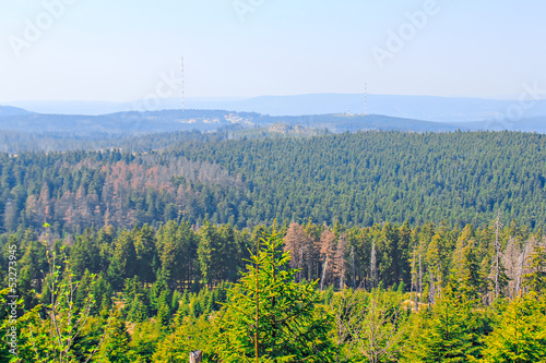 Bild auf Leinwand Harz panorama