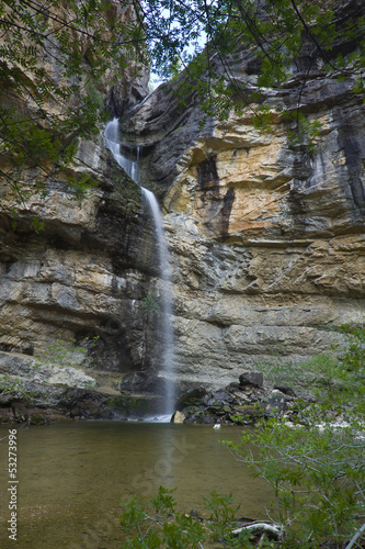 Gollorio Cascade, Guadalajara, Spain