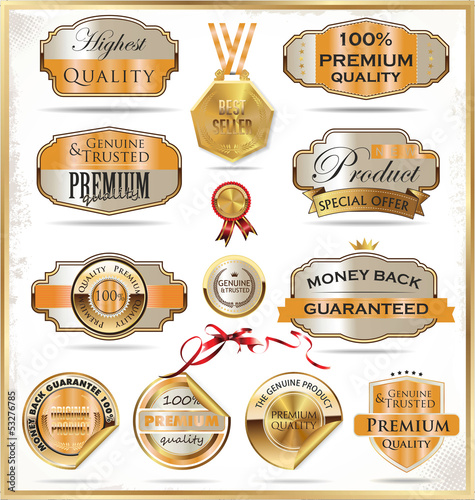 Premium quality labels