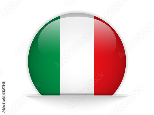 Italy Flag Glossy Button Free Download Italy Flag Glossy Button - GFXLoad