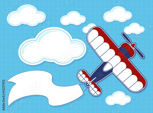 funny airplane background