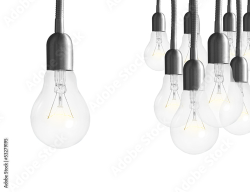 energy saving light bulb