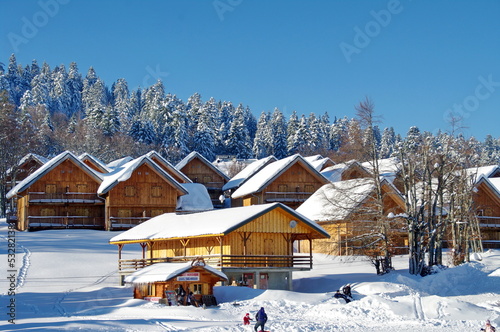 station de la féclaz -savoie