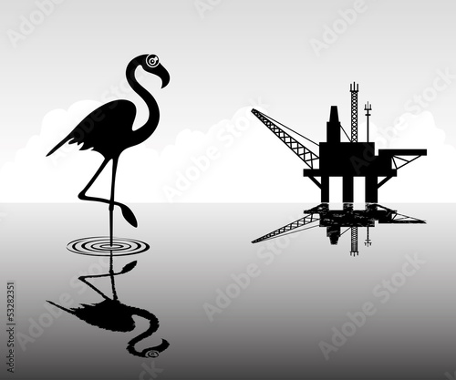 Natrure and  oil.