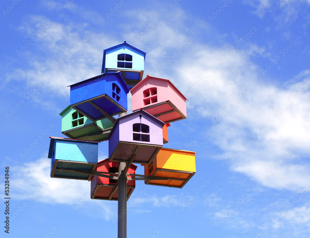 Colorful nesting boxes Colorful nesting boxes