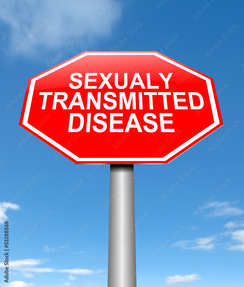 Sexually transmitted disease concept. Sexually transmitted disease concept.