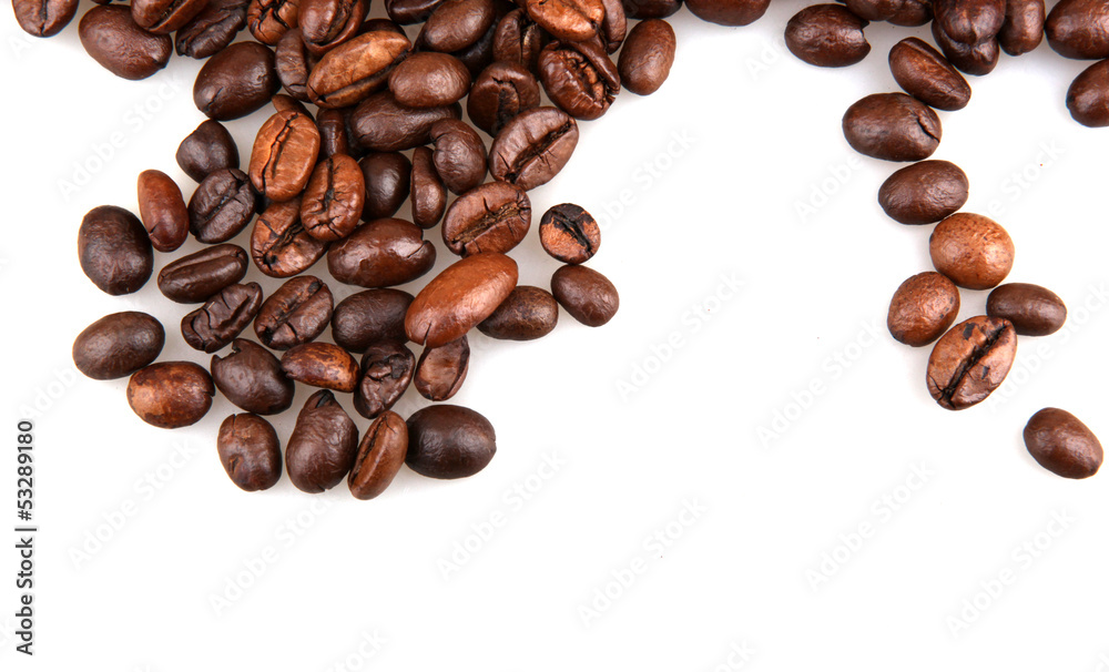 Naklejka premium coffee beans