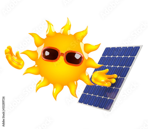 Sunshine is impressed with these solar panels