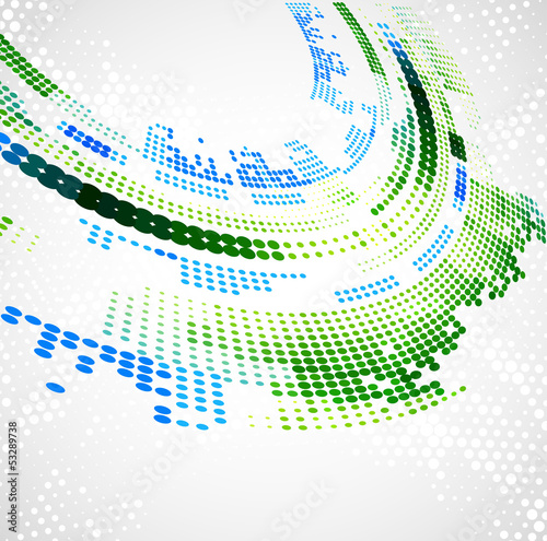Abstract technology background. Vector