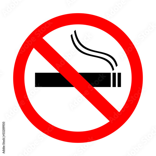 no smoking sign