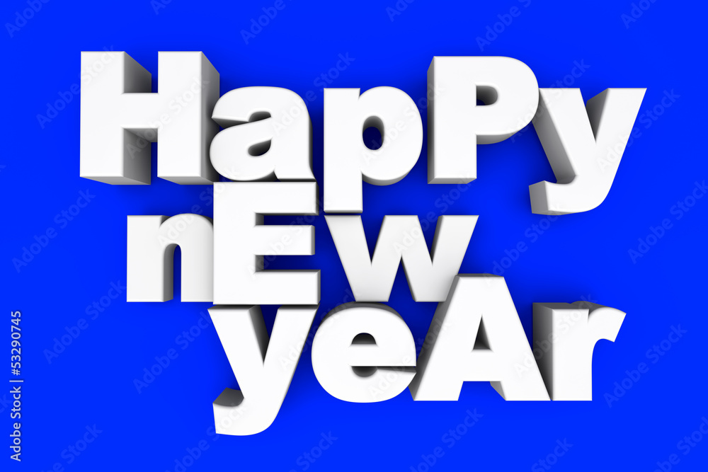 Fototapeta premium Happy new year