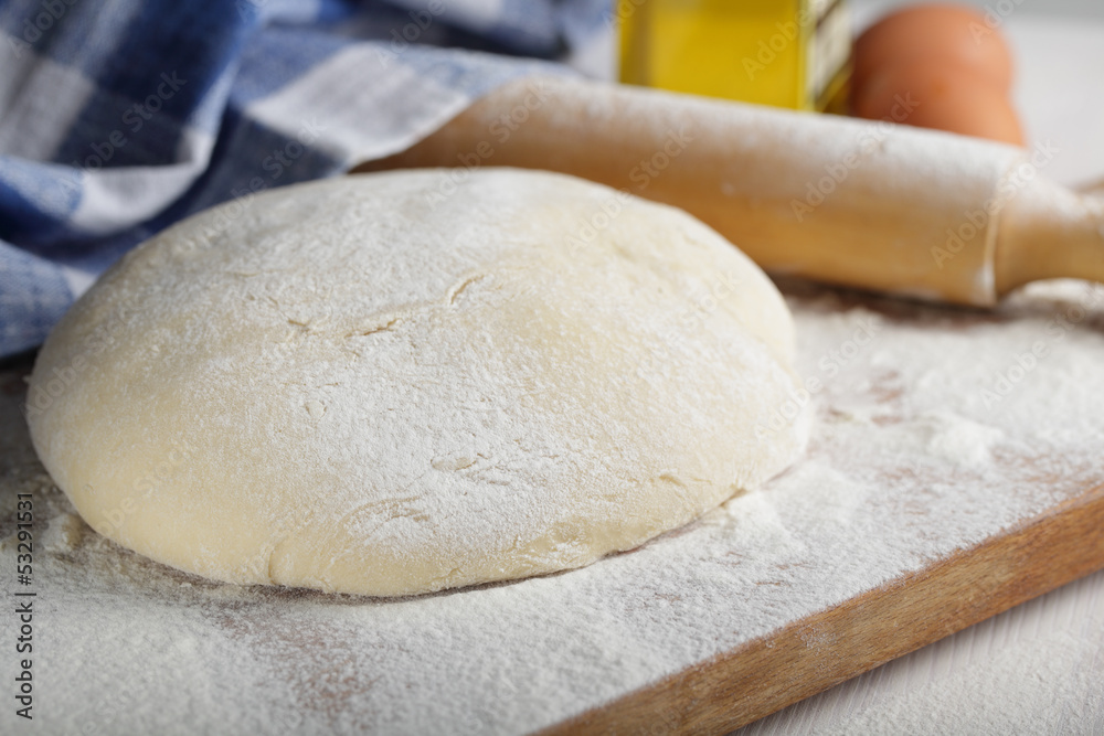 Leavened dough Leavened dough