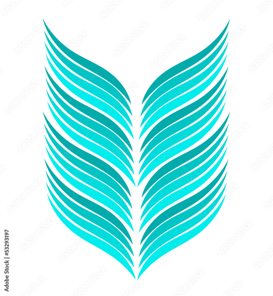 Naklejka premium Abstract shape