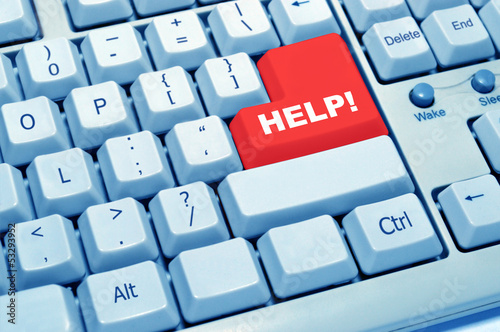 the red button help of computer keyboard