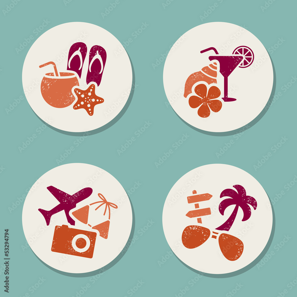 summer vacations stickers summer vacations stickers