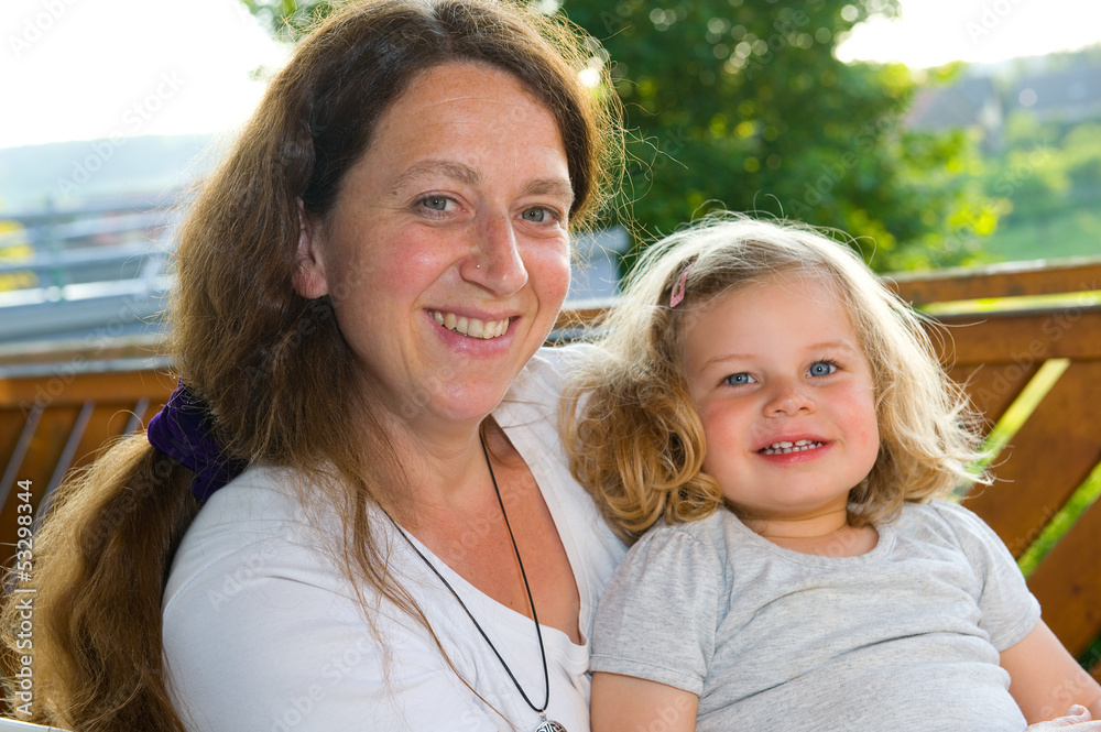 mother and daughter