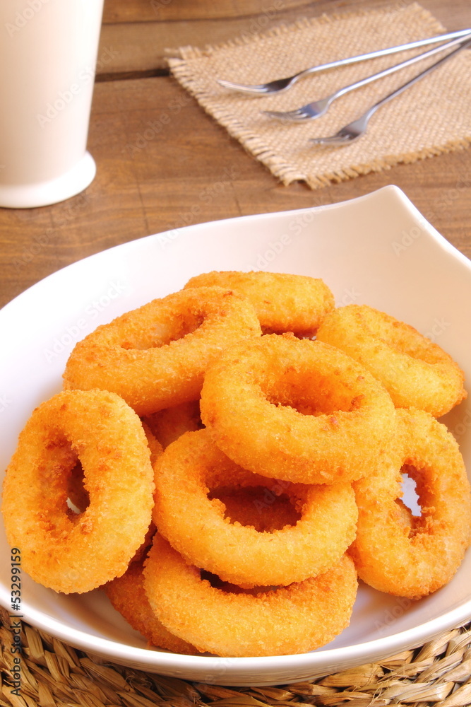 Onion rings Onion rings