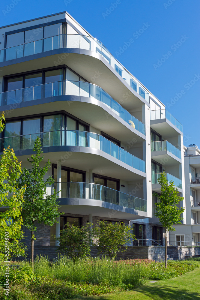 Beautiful apartment house