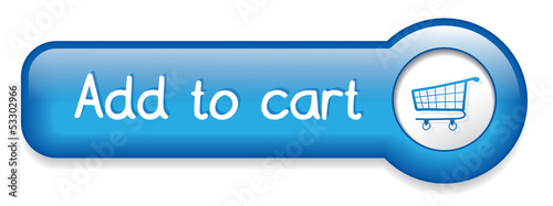 ADD TO CART Web Button (e-shopping order basket buy now online)