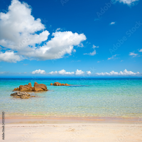 France > Corse > plage > sable photo