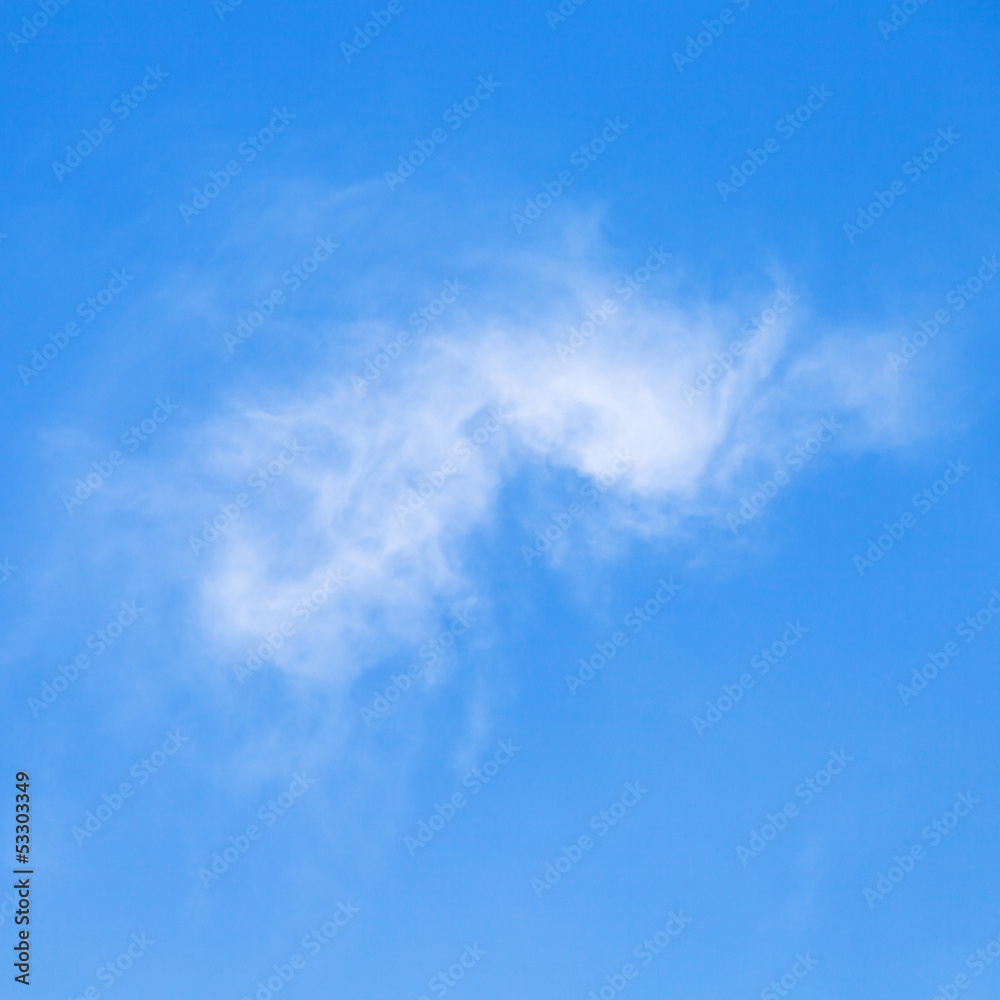 one light cloud in march blue sky, one light cloud in march blue sky,