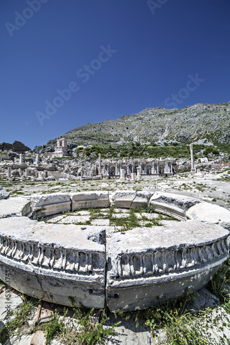 Ruins of Sagalassos in Isparta, Turkey photo