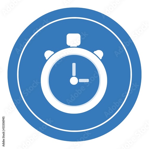 Free Download Chronomètre dans un panneau rond - GFXLoad