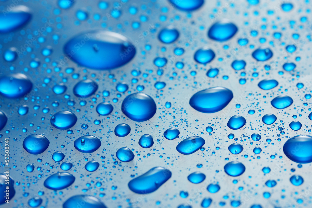 Water drops background