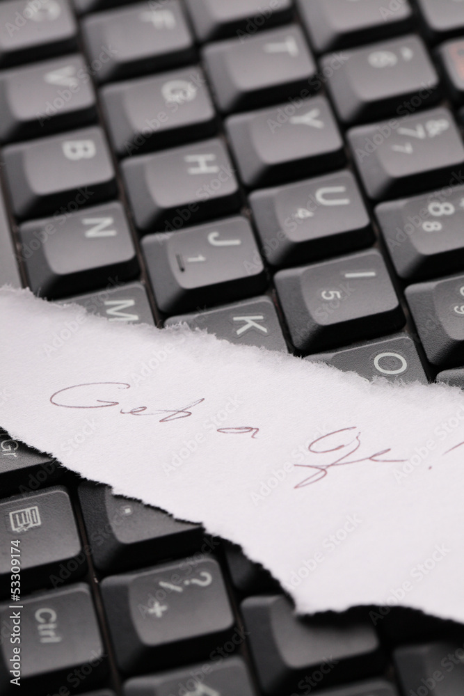 Message to a Workaholic Message to a Workaholic