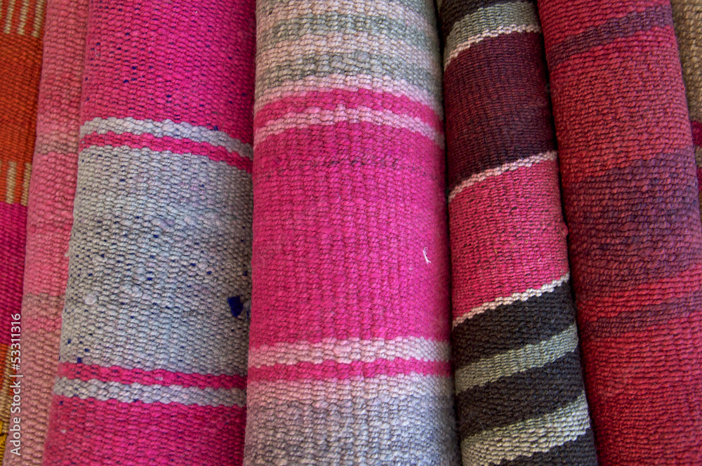 Bolivian Striped Blankets