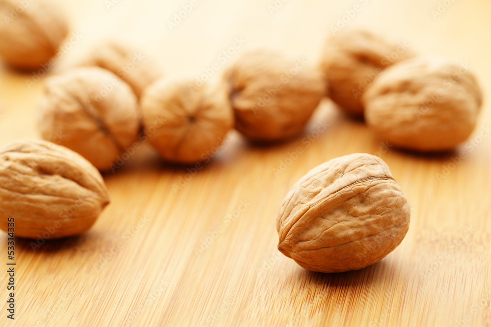 Walnut on board Walnut on board