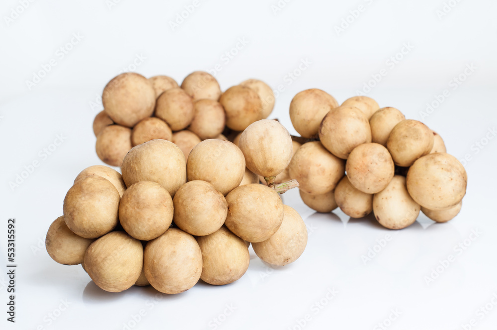Langsat fruit is a fruit from the South East Asia. Langsat fruit is a fruit from the South East Asia.