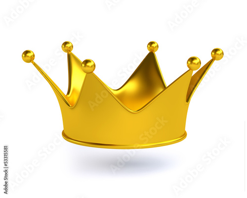 3D Golden Crown