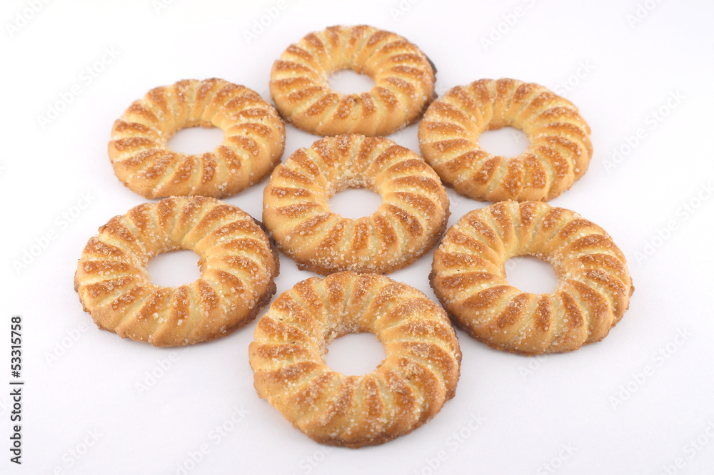 Cookie sugar at shape ring Cookie sugar at shape ring