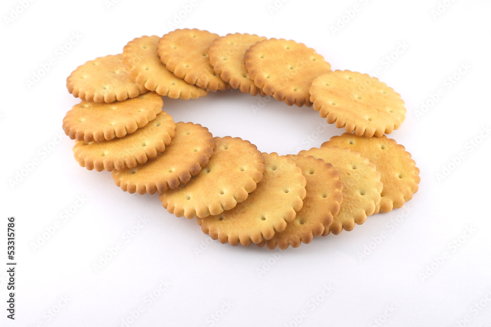 Set cookie of the round shape